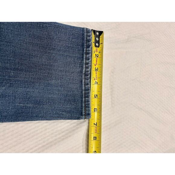 Abercrombie & Fitch Men's Langdon Skinny Blue Jeans Size 33 x 32 Stretch Denim - Picture 11 of 14